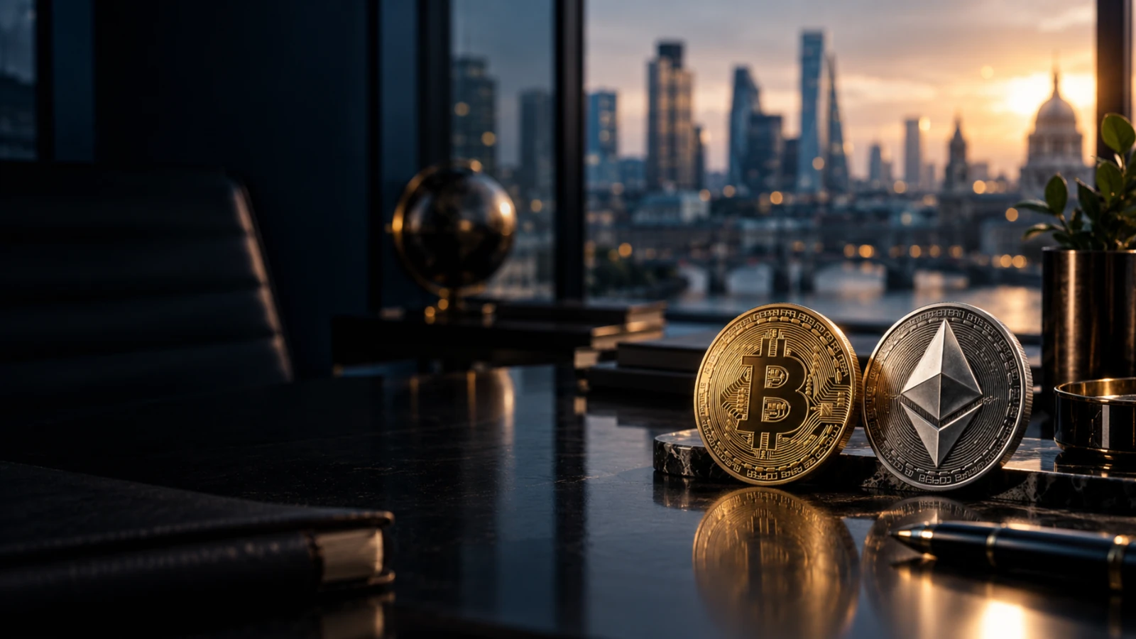 Crypto market and institutional demand imagery for the late September trend report.